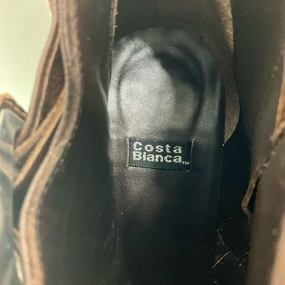 COSTA BLANCA Leather Ankle Booties - Picture 7 of 10